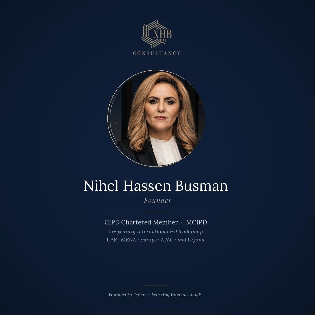 Nihel Hassen Busman, Founder of NHB Consultancy